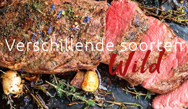 Verschillende soorten wild